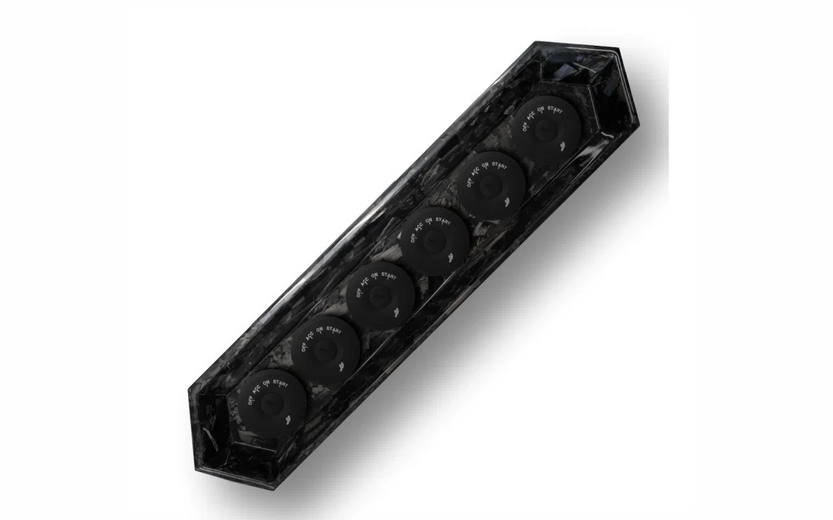 Carbon Fiber Mercury Key Switch Holder