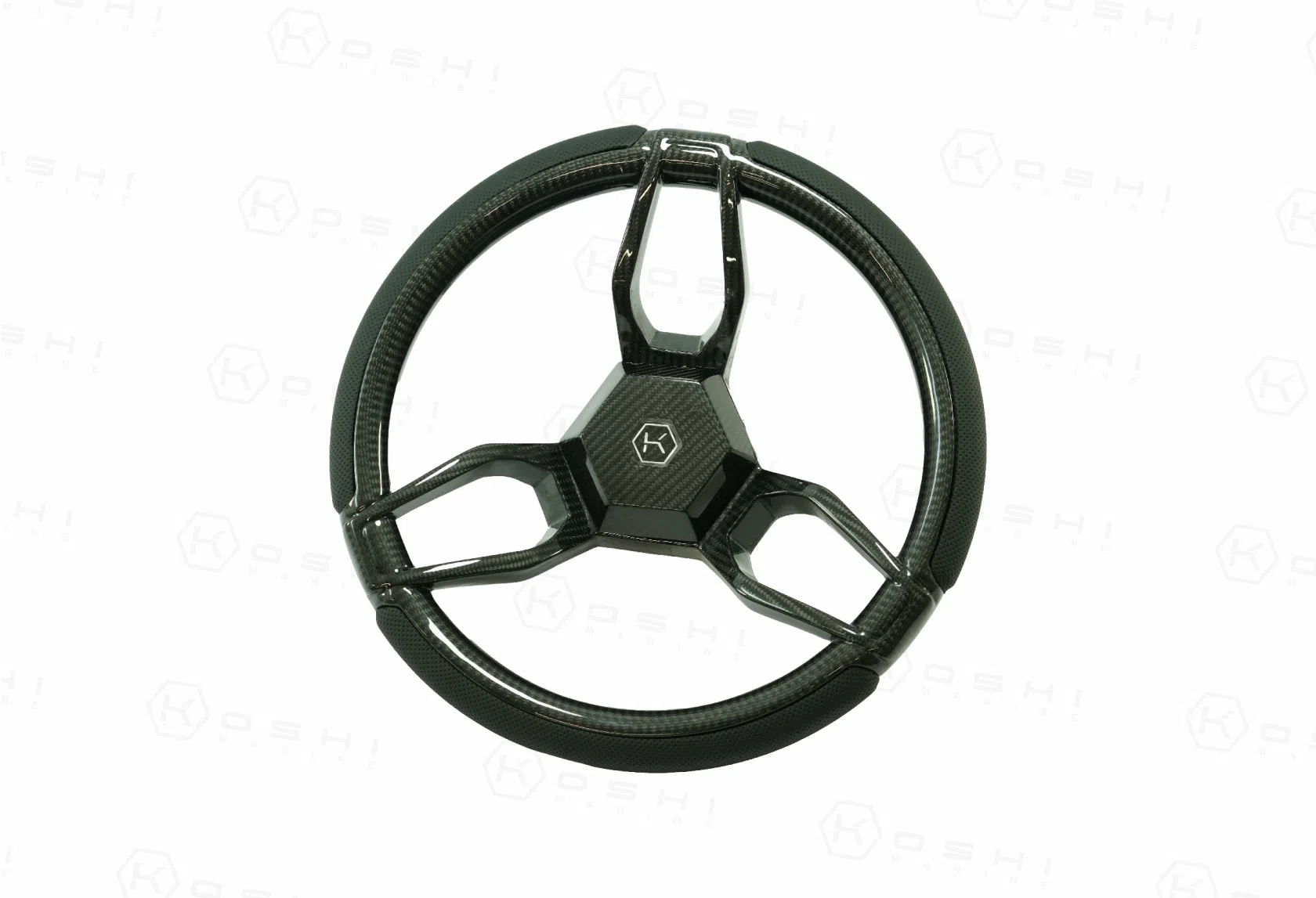 Carbon Fiber Steering Wheel (Round)